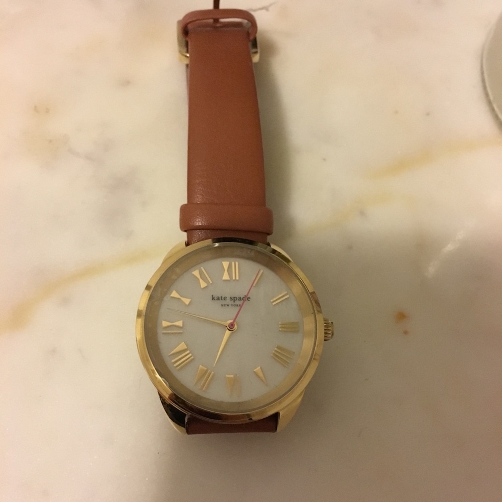 Kate Spade Watch with Leather Strap