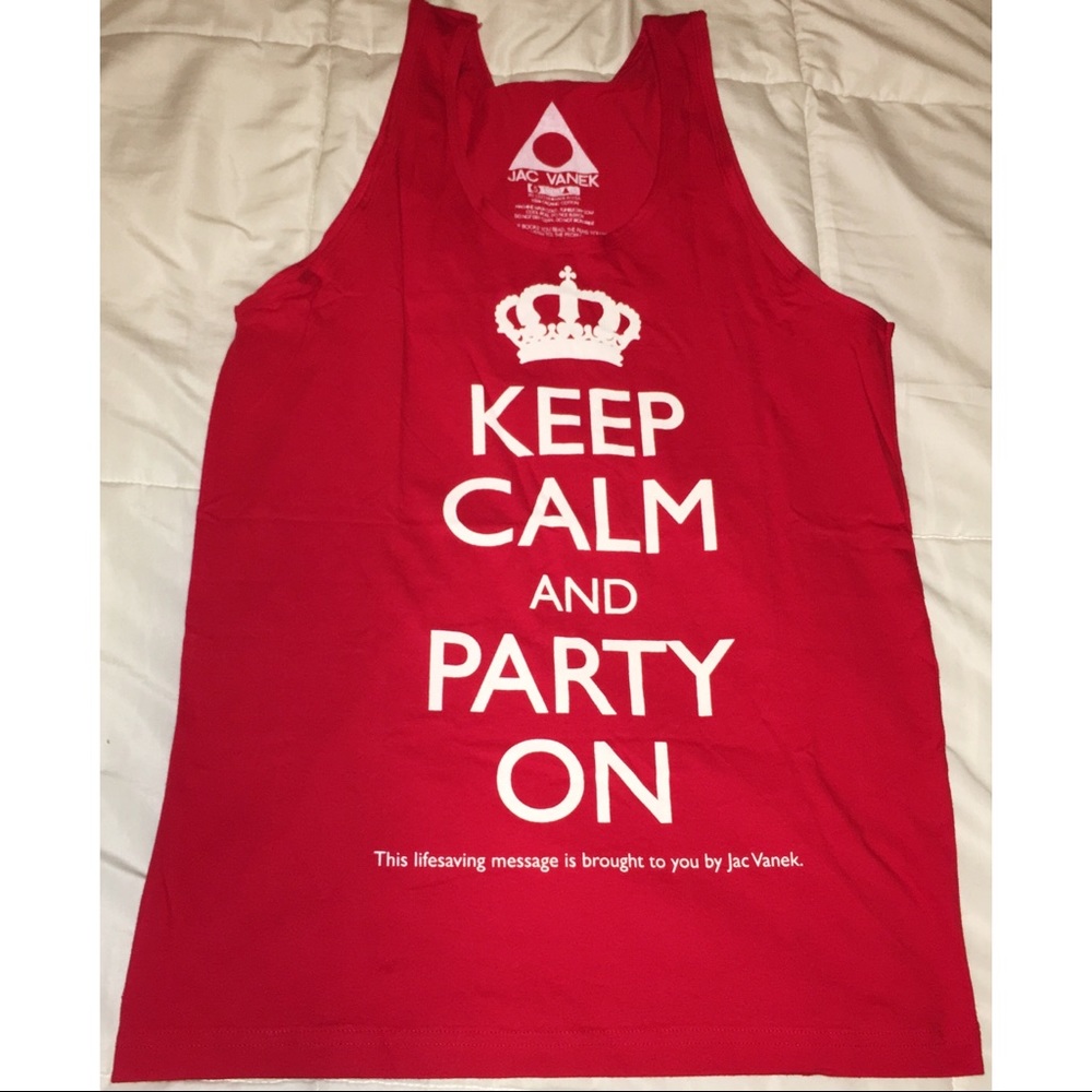 Jac Vanek Party Tank