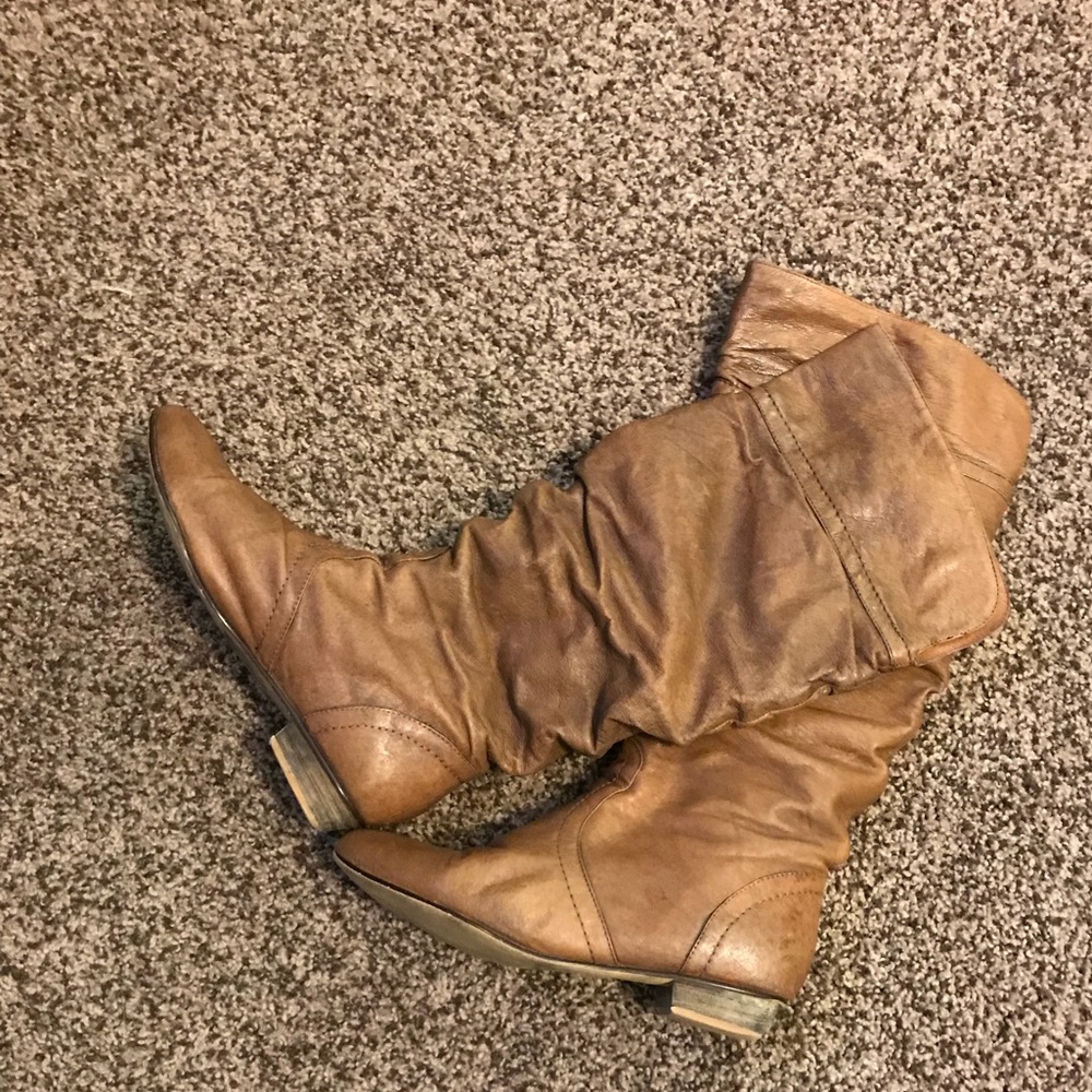 Steve Madden Brown Candence Slouch Boots size 7M