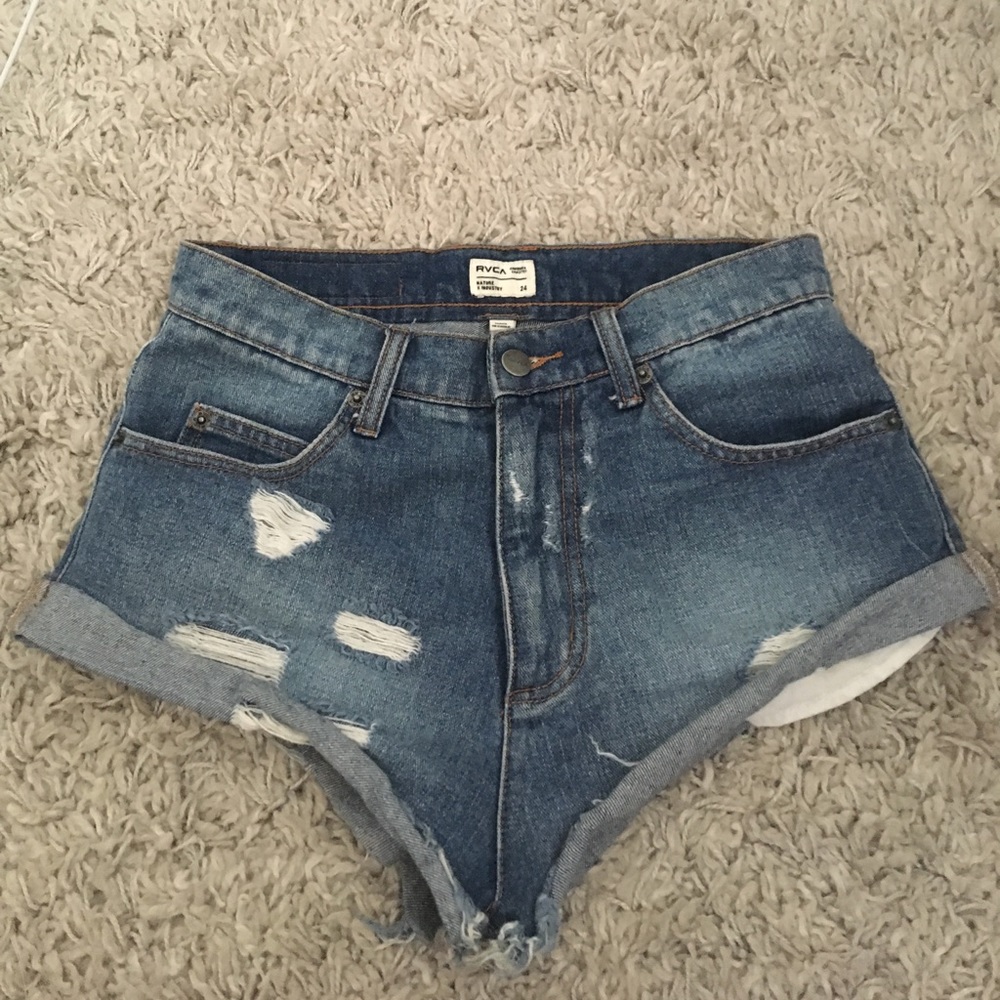 RVCA High waisted shorts