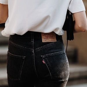 Vintage Black Levi’s 501