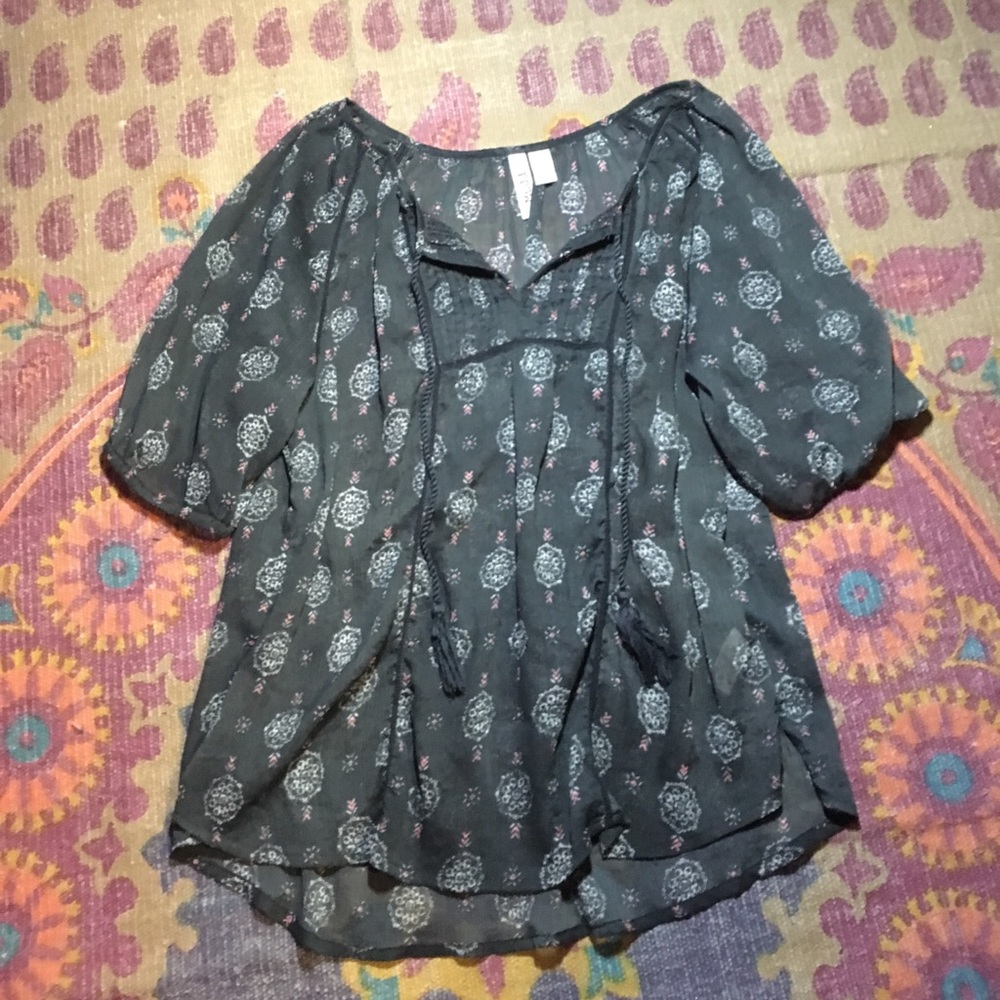 Grey blouse