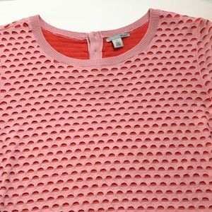 Halogen short sleeve sweater top. Size M