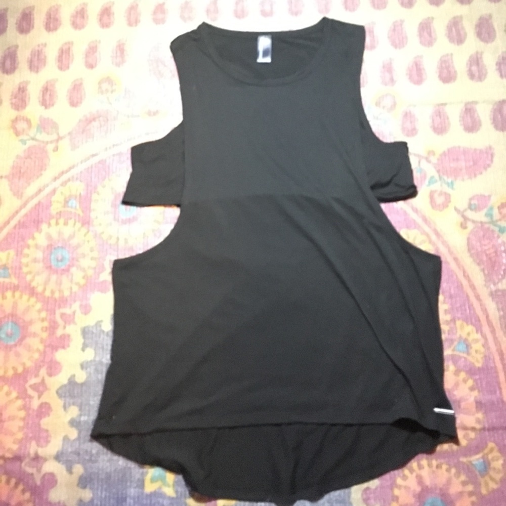 Black cut out dress