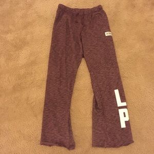 Pink sweatpants size xs