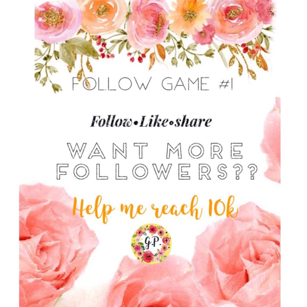 🌼FOLLOW GAME🌼-follow new likes!!