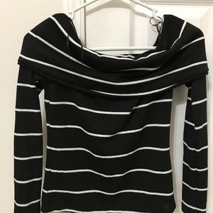 Zara off shoulder sweater