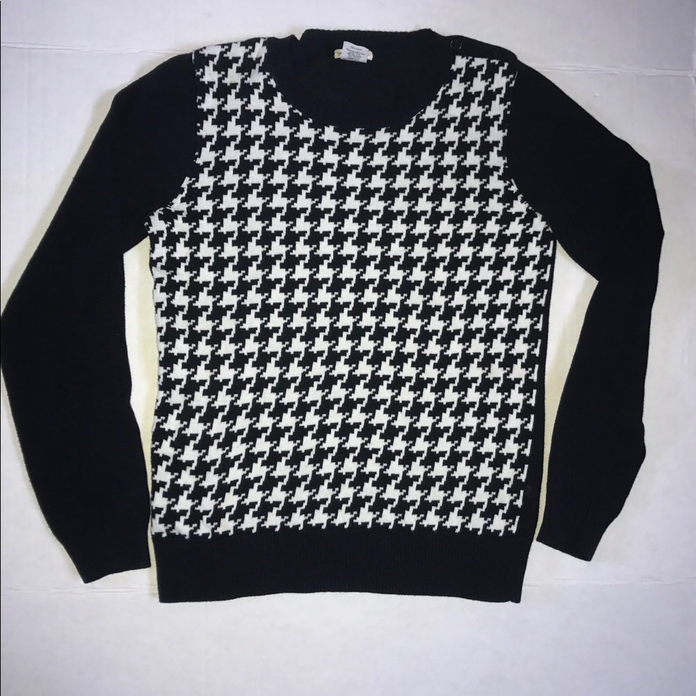 J. Crew Crew Cuts Girls 14 Houndstooth Sweater