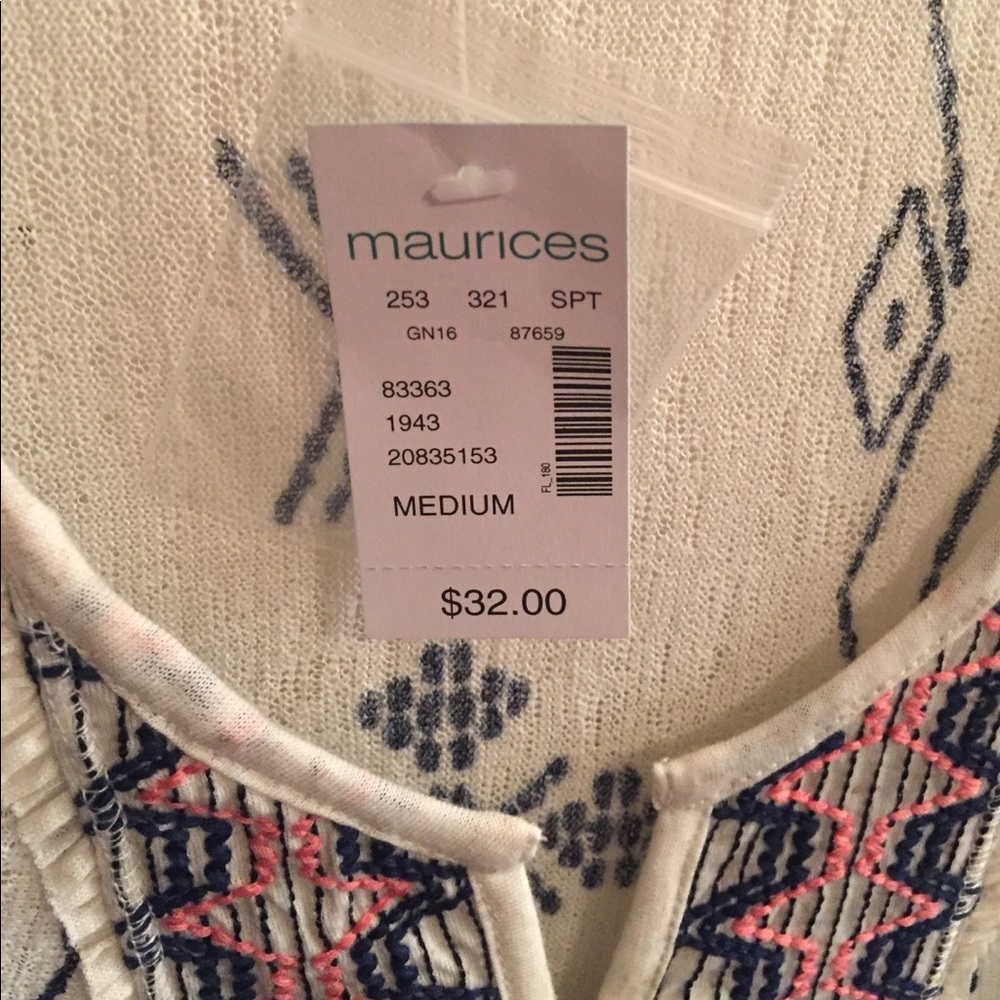 Patterned knit tunic - Picture 2 of 3