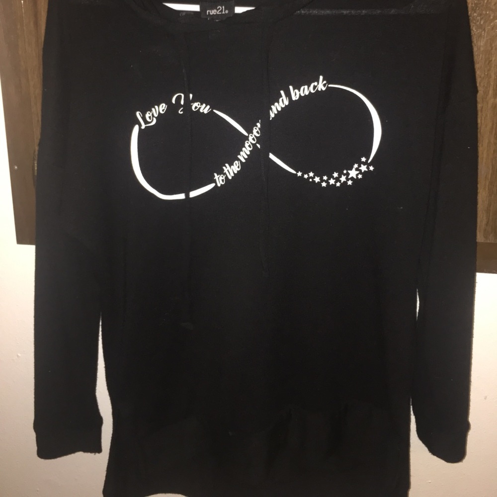 A Rue21 hoodie