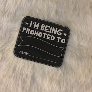 Being promoted chalk board