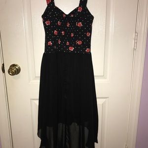 Rose Waterfall Dress