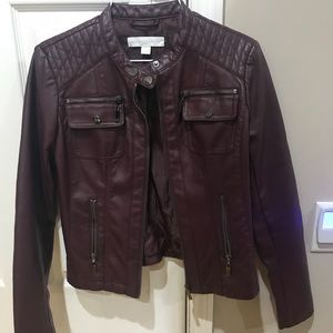 Women’s New York and Company Leather Jacket