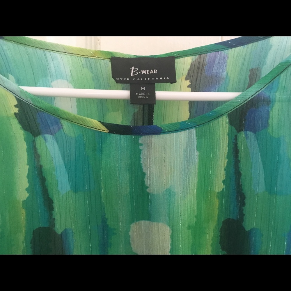 Ladies Sheer Blouse-M