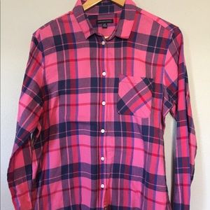 100% cotton flannel shirt.