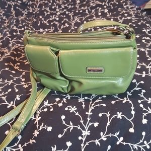 Rosetti small green crossbody purse
