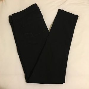 American Eagle black stretch skinny jeans