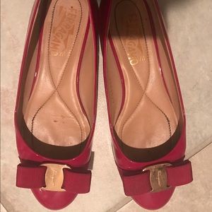 SF ballet shoes in red