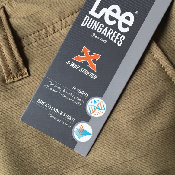 Lee Riptide Hybrid Cargo Shorts Men's New - Picture 4 of 6