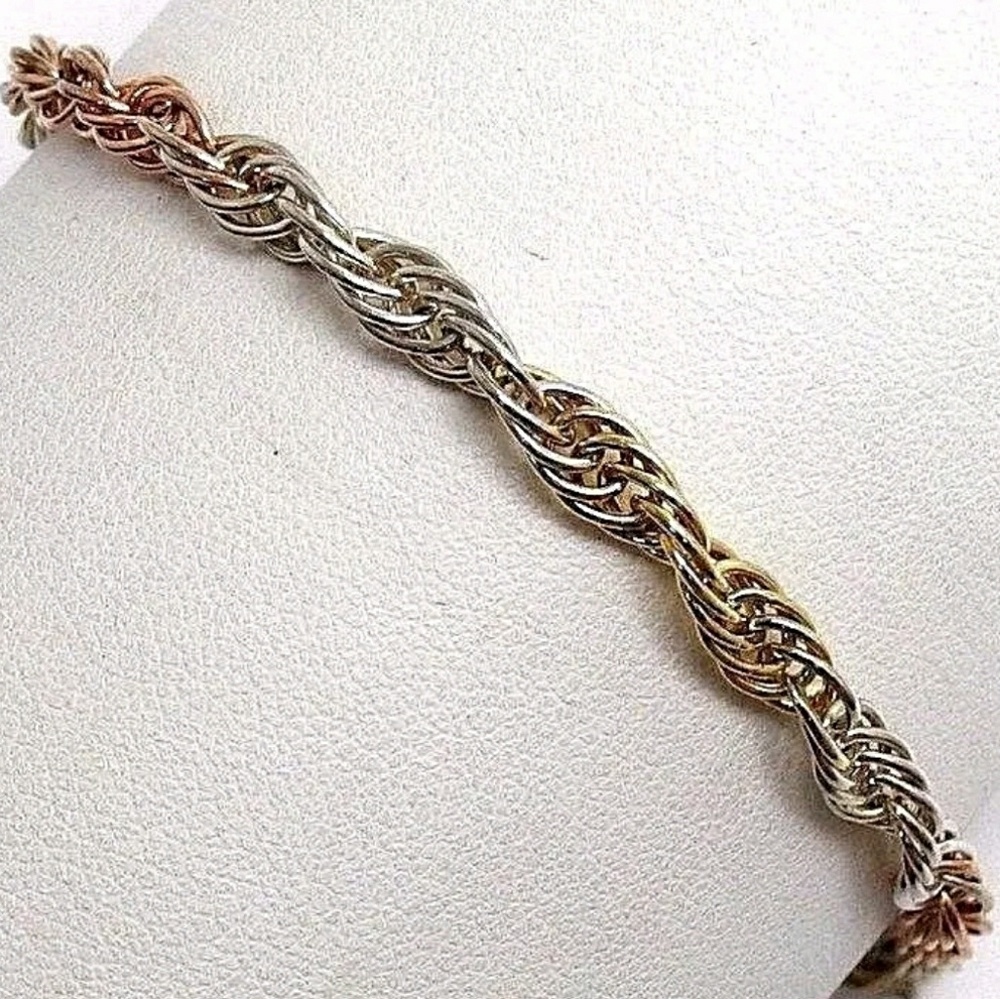 MiIor Italy Rose Yellow Gold  bracelet.