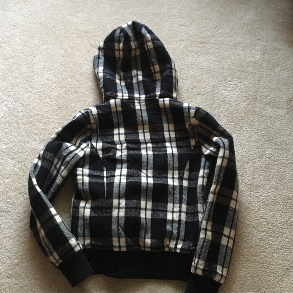 Checkered Bomber Jacket - image 4