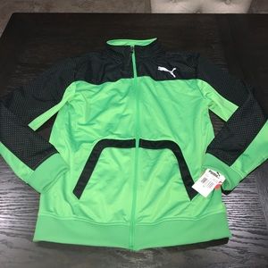 Brand new w tags Puma zip-up jacket/sweatshirt
