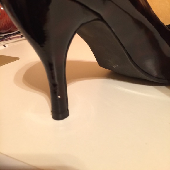 Tortoise She'll Peep Toe Pumps - Picture 5 of 6