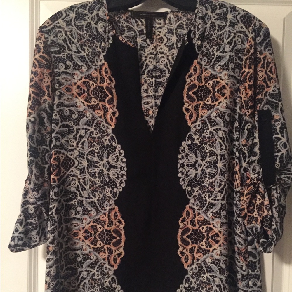 BCBGMaxazria tunic blouse