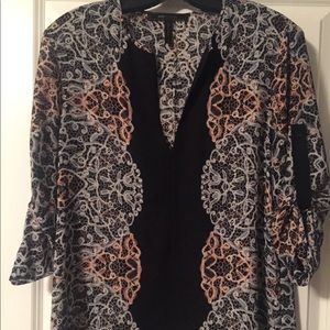 BCBGMaxazria tunic blouse