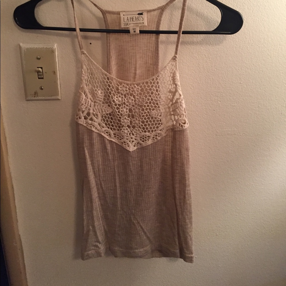 Lace tank