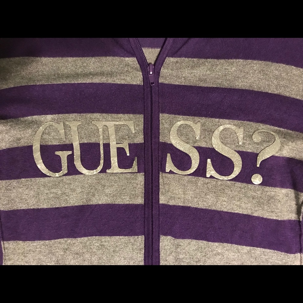 Guess zip up hoodie, NWOT