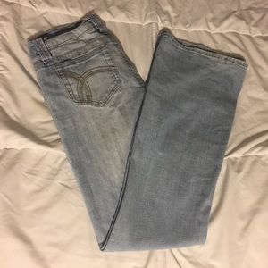 5/6 Light Wash Hydraulic Jeans