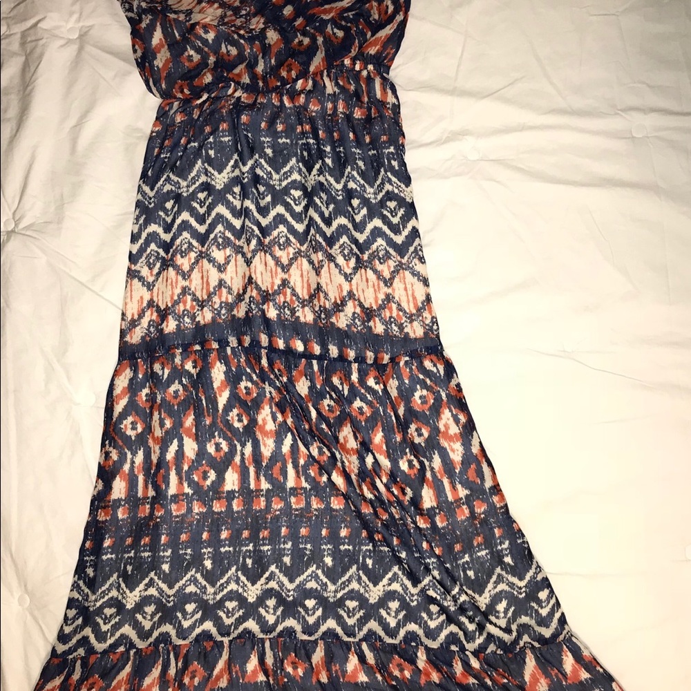 Long layered maxi, great fall colors