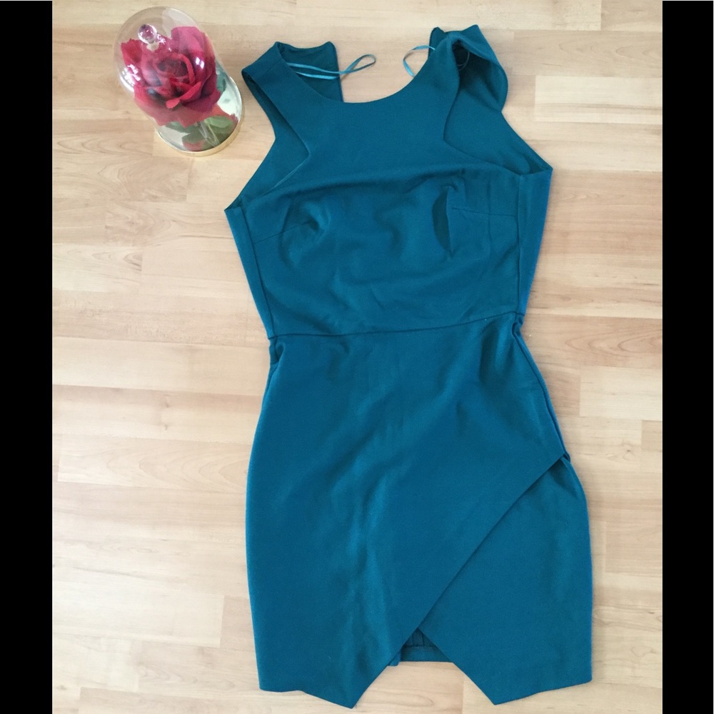 Zara dress green dress