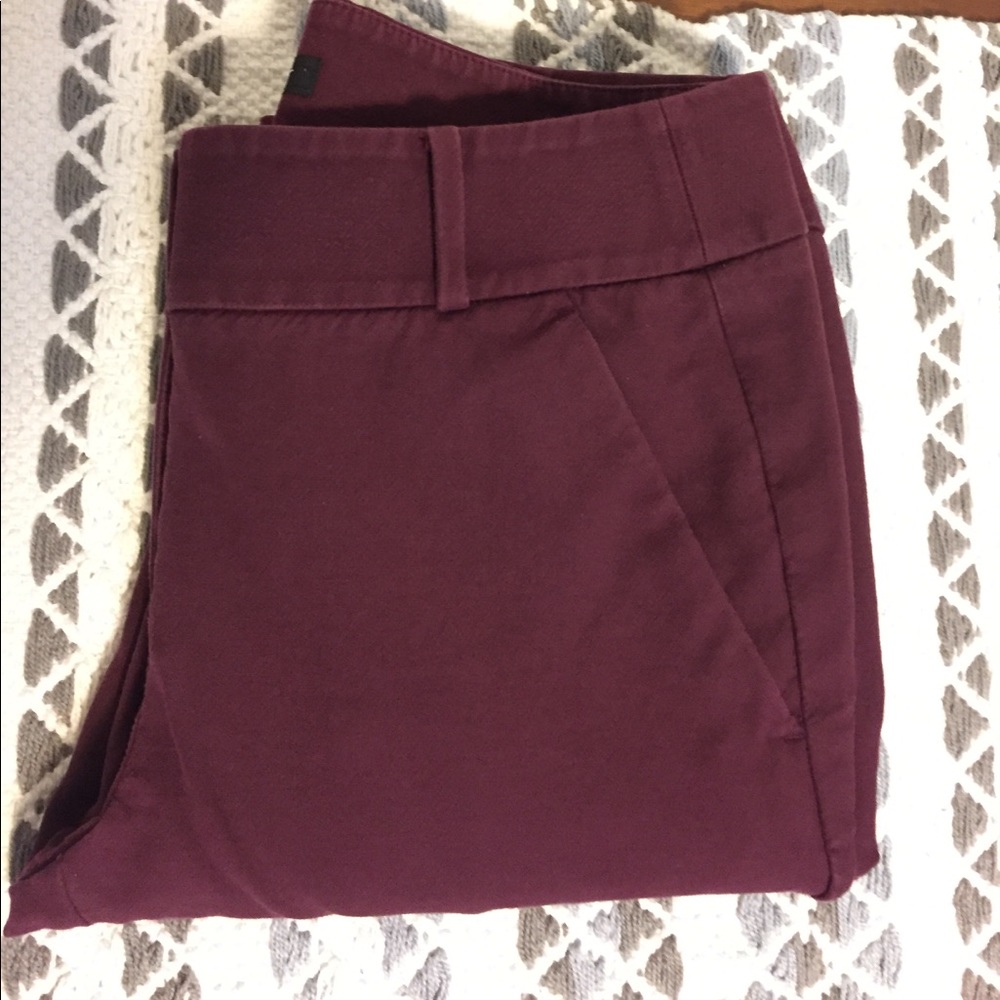Ann Taylor Loft Marisa Skinny Ankle Zip Pants