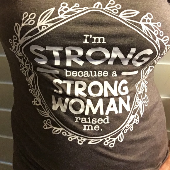 🎉HOST PICK🎉"I'm strong..." size medium M LAST ONE!!! - Picture 2 of 6