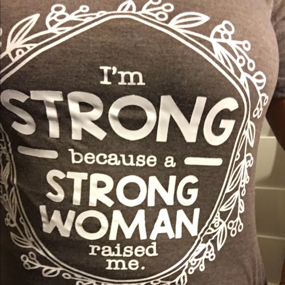 🎉HOST PICK🎉"I'm strong..." size medium M LAST ONE!!! - Picture 3 of 6