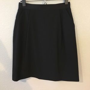 Kate spade navy pencil skirt with bow detail