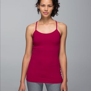 Lululemon Power Y Tank in Bumble berry