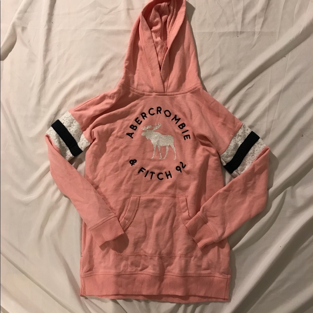 Abercrombie Kids Pink Hoodie
