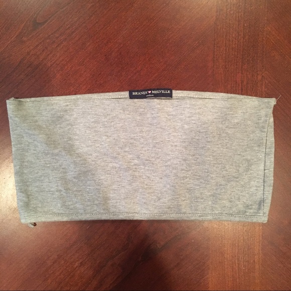 Brandy Melville Other - Brandy Melville Grey Bandeau
