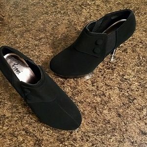Brand New Black Suede Booties