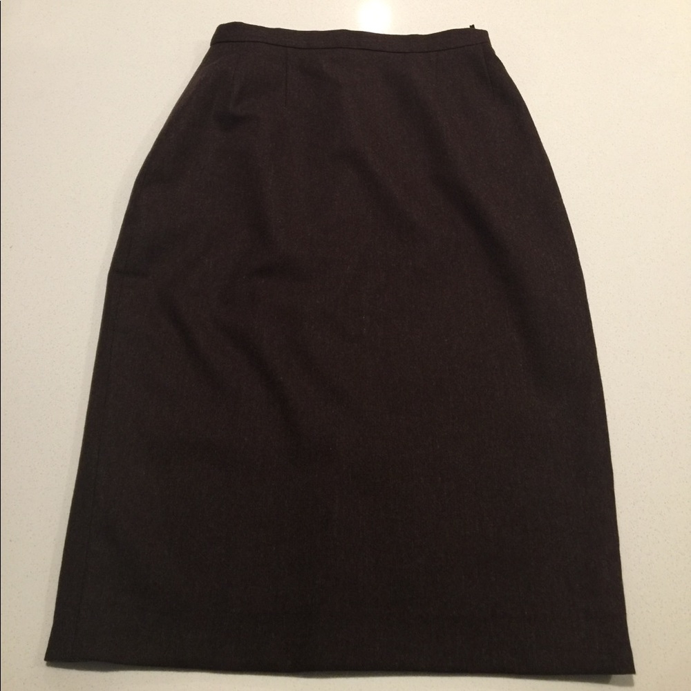 Max Mara wool skirt.