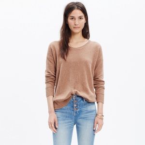 madewell chronicle textured pullover sweater
