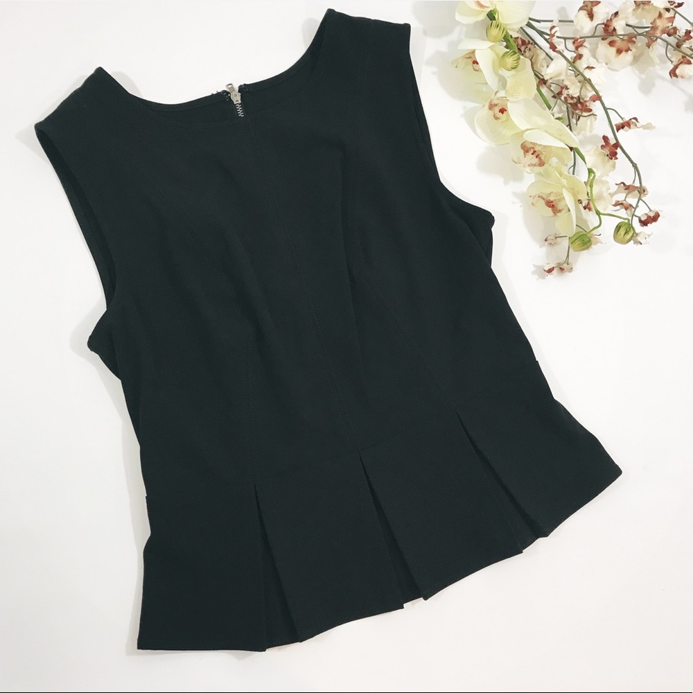 Urban Outfitters Kimchi Blue Black Peplum Top