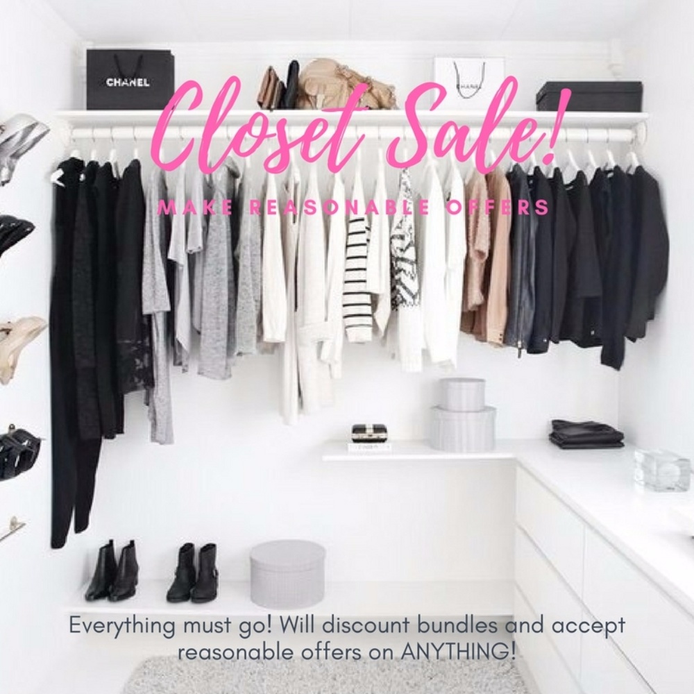 CLOSET SALE!