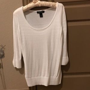 Small Black and White Sweater