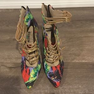 Multi-Color Heels