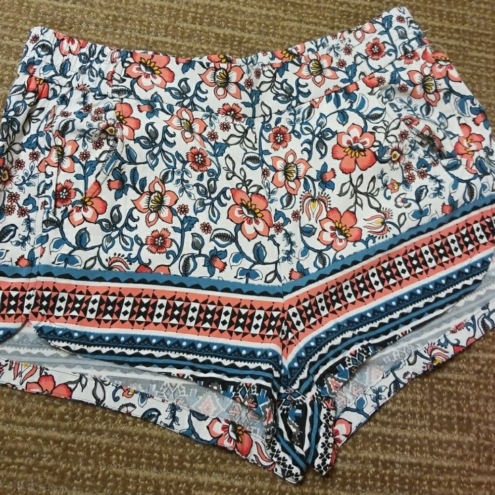 Express floral shorts