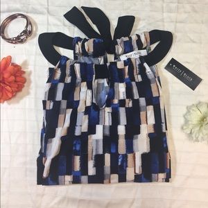 NWT 💙 White House | Black Market Keyhole Tunic